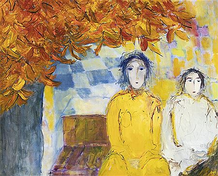 Composition with persons.