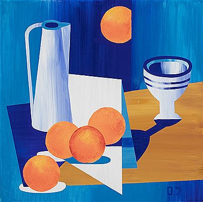 Composition from the series “Homage to Vilhelm Lundstrom”.