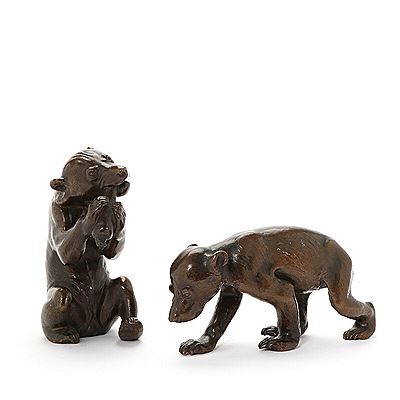 Two bear cubs
