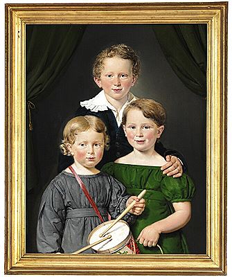 Sample artwork by Christian Albrecht Jensen (1792 - 1870), known for portrait painting - View similar artists and auction records