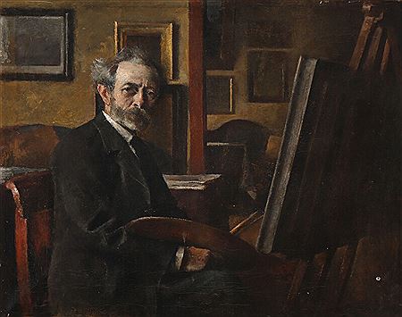 The artist's self-portrait.