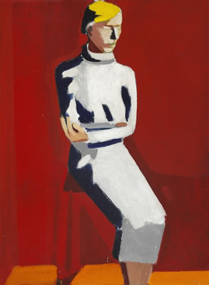 “Rød baggrund” by Egon Mathiesen - Auction record, sale price, and art valuation. Compare with similar artists and explore comparable artworks.