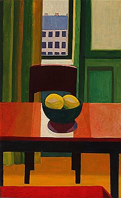 Still life with lemons.