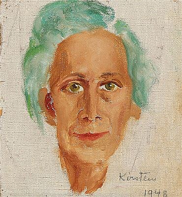Portrait of Russian Fürstin Tamara, who acted as a nurse during the Finnish Winter War.