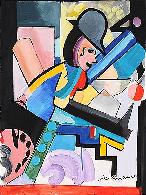 Sample artwork by Lasse Brostrom (Born 1939), known for painting - View similar artists and auction records