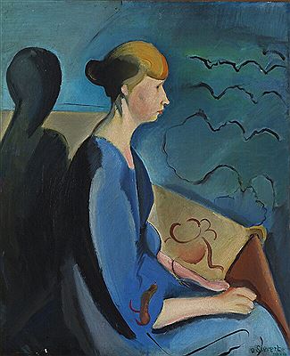 Portrait of a woman.