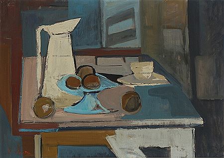 Sample artwork by Ernst Rasmussen (1912 - 1964), known for painting - View similar artists and auction records