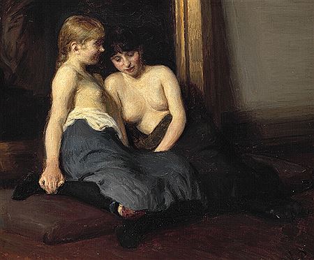 Resting models.
