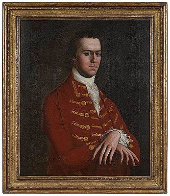 Portrait of Elias Ball, III of Charleston, (1752-1810) by Henry Benbridge - Auction record, sale price, and art valuation. Compare with similar artists and explore comparable artworks.
