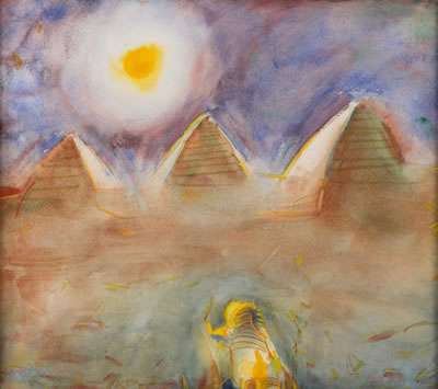 "THREE PYRAMIDS AND THE SPHINX" by Olli Lyytikainen - Auction record, sale price, and art valuation. Compare with similar artists and explore comparable artworks.