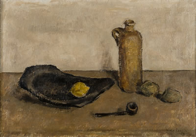 "STILL LIFE WITH PIPE"