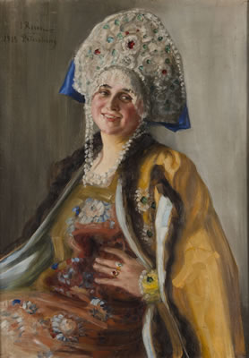 THE ACTRESS BERG by Ingrid Ruin - Auction record, sale price, and art valuation. Compare with similar artists and explore comparable artworks.