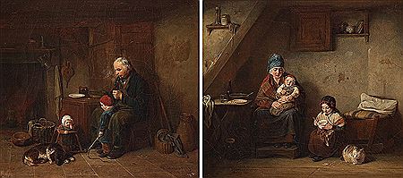 Interiors, a pair