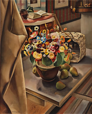 Still life with flowers.