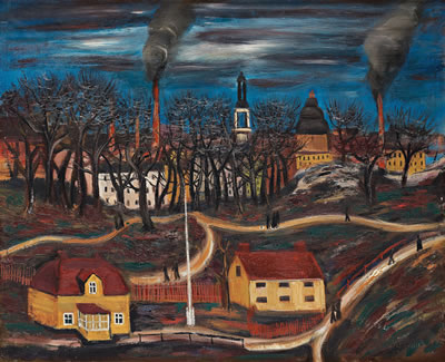 From Långholmen, Stockholm.