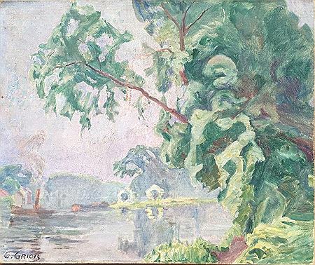 Paysage au bord de l'eau