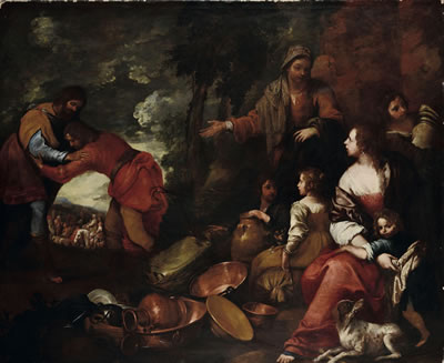 Sample artwork by Giovanni Andrea De Ferrari (1598 - 1669), known for lyrical naturalism, oil paintings - View similar artists and auction records