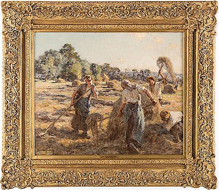 "Fenaison," or "Haymaking"