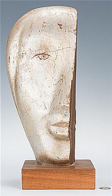 Half of a face