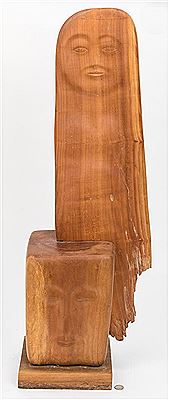 Sculpture of Two Figures