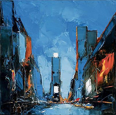 "Blue Times Square"