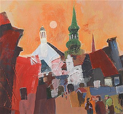 TALLINN, A BALTIC CITY by Ray Evans - Auction record, sale price, and art valuation. Compare with similar artists and explore comparable artworks.