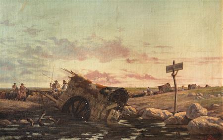 Camino del Progreso by Nicanor Blanes - Auction record, sale price, and art valuation. Compare with similar artists and explore comparable artworks.