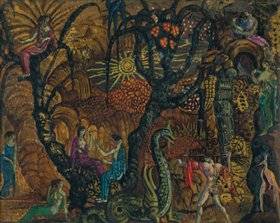 Hércules en el jardín de las hespérides