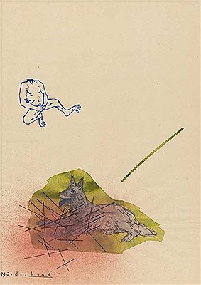 Mörderhund by Ingeborg Strobl - Auction record, sale price, and art valuation. Compare with similar artists and explore comparable artworks.