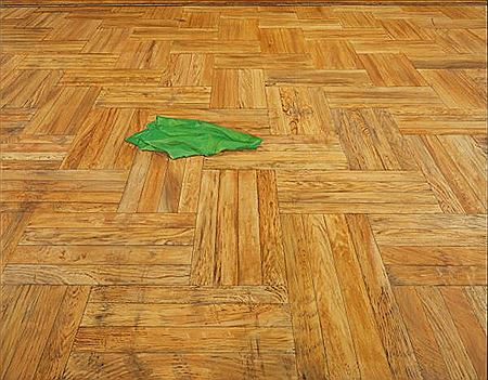 FLOOR WITH LAUNDRY #4, 1971