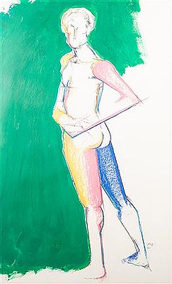 Standing nude figure by Dawn Rowland - Auction record, sale price, and art valuation. Compare with similar artists and explore comparable artworks.