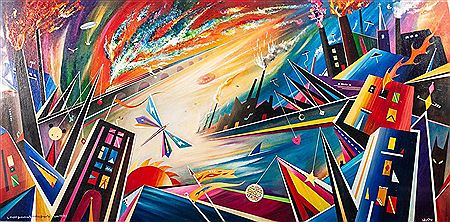 Sample artwork by David Wild (1931 - 2014), known for painting - View similar artists and auction records