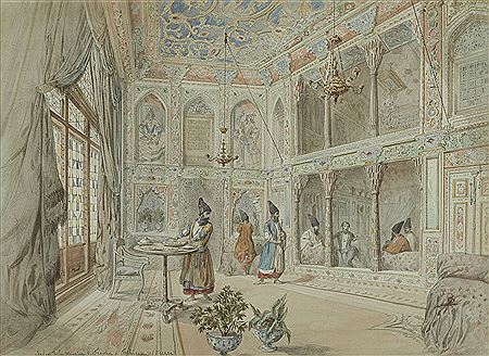 Salon de la mission de France à Téhéran