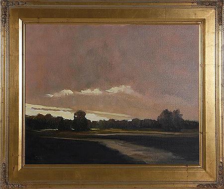 MARSH SCENE by James Calk - Auction record, sale price, and art valuation. Compare with similar artists and explore comparable artworks.