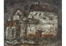 White warehouse by Kinosuke Hirasawa - Auction record, sale price, and art valuation. Compare with similar artists and explore comparable artworks.