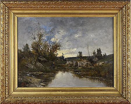 Le pêcheur à la ligne.