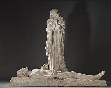 Studies for Christ and the Virgin of the Pieta of the Church of the Sacred Heart of Marseille.(2)