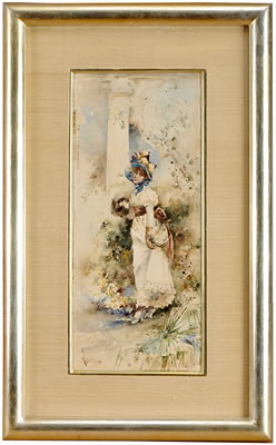 A Lady by Ricardo Hogan - Auction record, sale price, and art valuation. Compare with similar artists and explore comparable artworks.