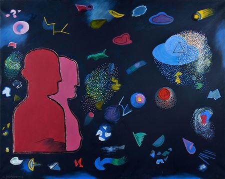 "Não são só eles e elas" by Antonio Costa Pinheiro - Auction record, sale price, and art valuation. Compare with similar artists and explore comparable artworks.