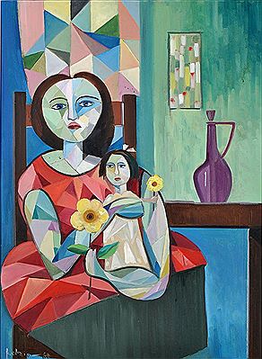 Sample artwork by Pedro Olaio (1903 - 1997) - View similar artists and auction records