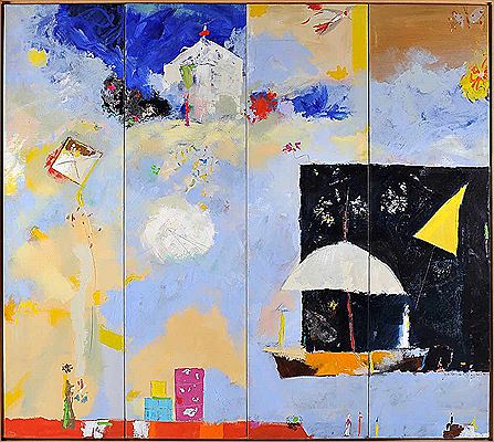 Sample artwork by Guilherme Parente (Born 1940), known for painting in various mediums - View similar artists and auction records