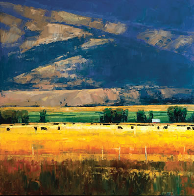 Rolling Valley by Caleb Meyer - Auction record, sale price, and art valuation. Compare with similar artists and explore comparable artworks.