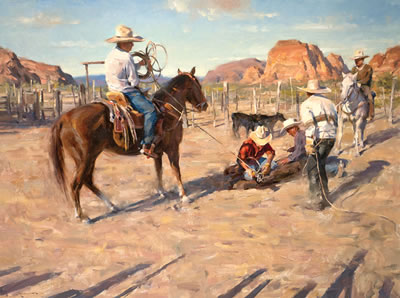 Cowboy Tradition by Mitch Baird - Auction record, sale price, and art valuation. Compare with similar artists and explore comparable artworks.