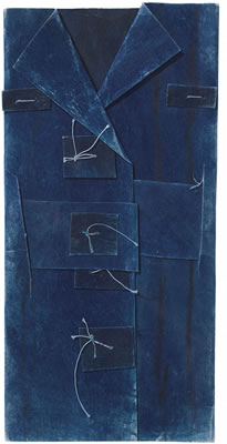 Untitled Construction (Large Blue Jacket)