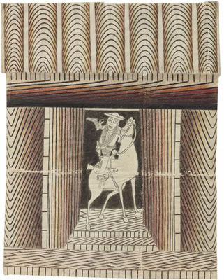 Untitled (Horse and Rider), circa 1953