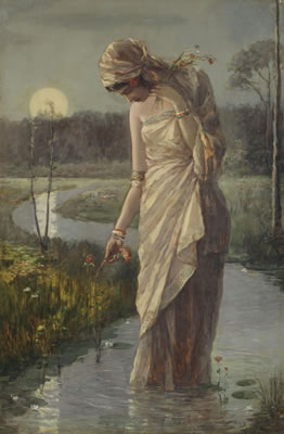 Untitled (Woman in Moonlight)