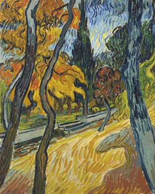 Arbres dans le jardin de l'asile (Estimate on request)