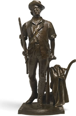 The Concord Minute Man of 1775