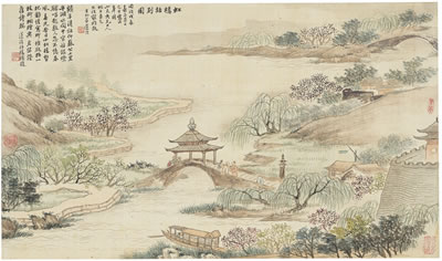 Saying Goodbye by Xi Lian - Auction record, sale price, and art valuation. Compare with similar artists and explore comparable artworks.