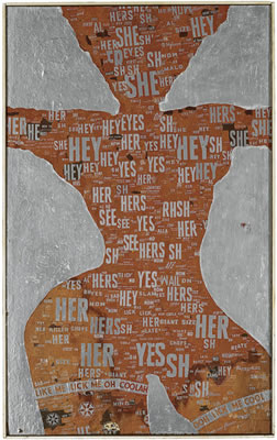 Sample artwork by Al Earl (Alfred) Hansen (1927 - 1995), known for fluxus art, happenings, performances - View similar artists and auction records